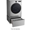 LG Universal Laundry Pedestal (Graphite Steel) with Storage Drawer - Image 7