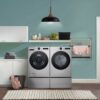 LG Universal Laundry Pedestal (Graphite Steel) with Storage Drawer - Image 8