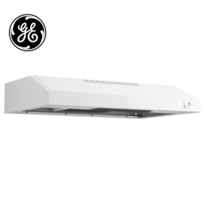 GE 30-in 200-CFM Convertible White Under Cabinet Range Hoods Undercabinet Mount