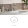 KOHLER Desette Brushed Nickel Widespread 2-Handle WaterSense Bathroom Sink Faucet with Drain - Image 7