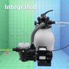 CIPU 12inch Sand Filter Pump System Handy 4-Way Valve for Above Ground Swimming Pools with Prefilter - Image 9