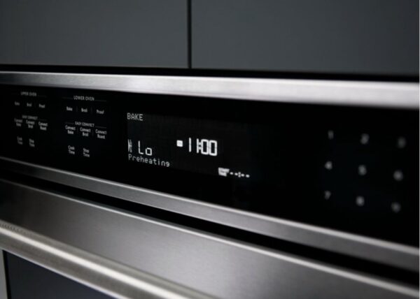 KitchenAid 30-in Double Electric Wall Oven Single-fan European Element Self-cleaning Stainless Steel - Image 4
