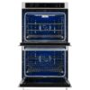 KitchenAid 30-in Double Electric Wall Oven Single-fan European Element Self-cleaning Stainless Steel - Image 3