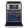 KitchenAid 30-in Self-cleaning Convection Microwave Wall Oven Combo (Stainless Steel) - Image 4