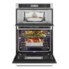 KitchenAid 30-in Self-cleaning Convection Microwave Wall Oven Combo (Stainless Steel) - Image 7