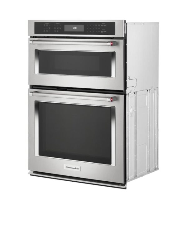 KitchenAid 30-in Self-cleaning Convection Microwave Wall Oven Combo (Stainless Steel) - Image 2