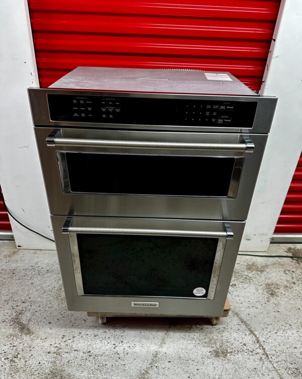 KitchenAid 30-in Self-cleaning Convection Microwave Wall Oven Combo (Stainless Steel) - Image 10