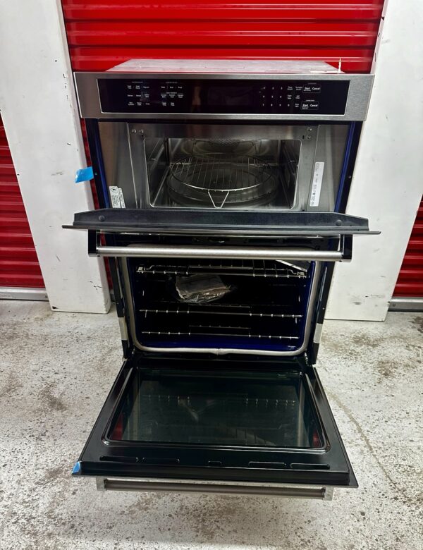 KitchenAid 30-in Self-cleaning Convection Microwave Wall Oven Combo (Stainless Steel) - Image 11
