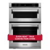 KitchenAid 30-in Self-cleaning Convection Microwave Wall Oven Combo (Stainless Steel)