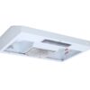 GE 30-in 200-CFM Convertible White Under Cabinet Range Hoods Undercabinet Mount - Image 8