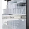 KitchenAid 20-cu ft Counter-depth French Door Refrigerator with Ice Maker (Black Stainless Steel) - Image 9