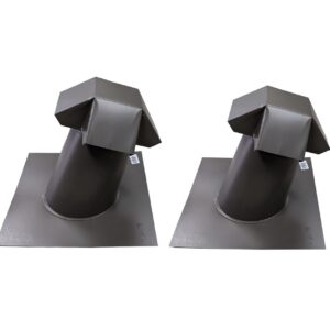 Roof jack with vent cap 15 W x 15 Dx 15 H