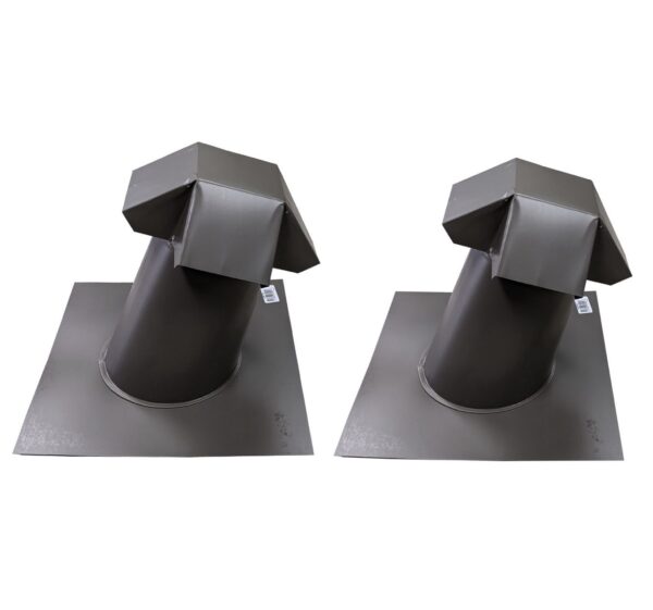 Roof jack with vent cap 15 W x 15 Dx 15 H
