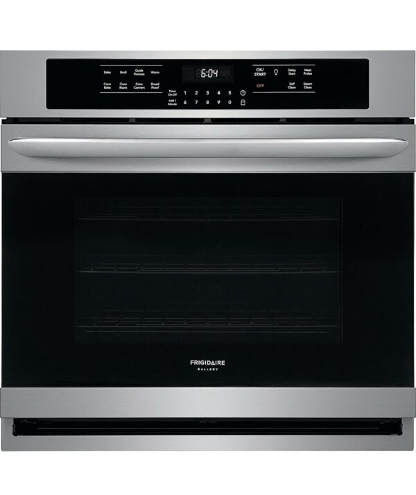 Frigidaire Gallery 30-in Single Electric Wall Oven True Convection Self-cleaning (Stainless Steel)