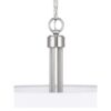 Progress Lighting Evanna 4-Light Brushed Nickel Transitional Dry rated Chandelier - Image 5