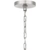 Progress Lighting Evanna 4-Light Brushed Nickel Transitional Dry rated Chandelier - Image 7