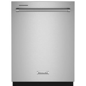 KitchenAid FREEFLEX With Third Rack Top Control 24-in Built-In Dishwasher  (Stainless Steel)