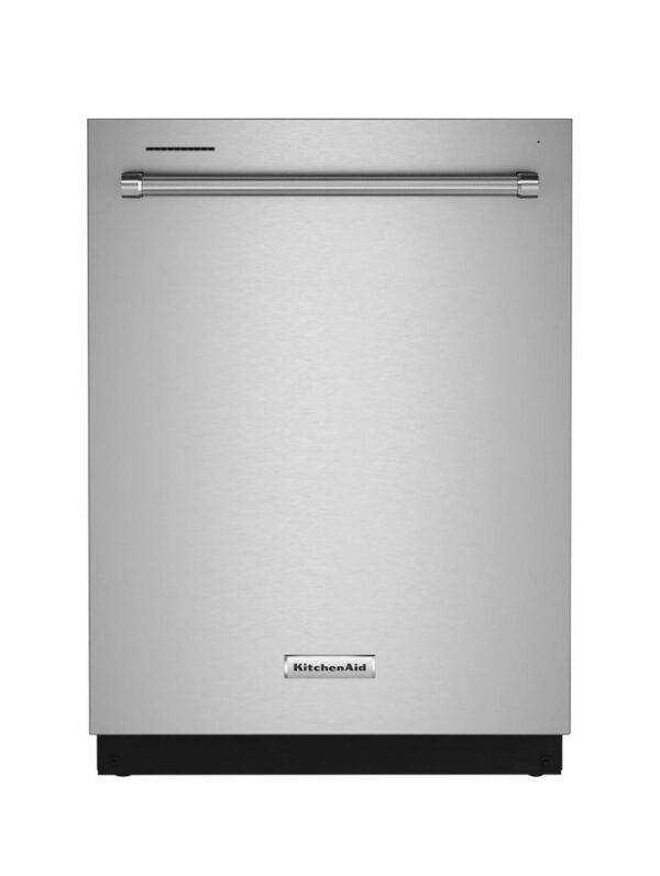 KitchenAid FREEFLEX With Third Rack Top Control 24-in Built-In Dishwasher  (Stainless Steel)