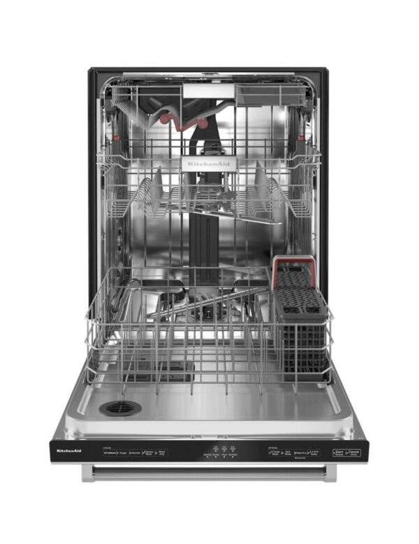 KitchenAid FREEFLEX With Third Rack Top Control 24-in Built-In Dishwasher  (Stainless Steel) - Image 2