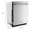 KitchenAid FREEFLEX With Third Rack Top Control 24-in Built-In Dishwasher  (Stainless Steel) - Image 3