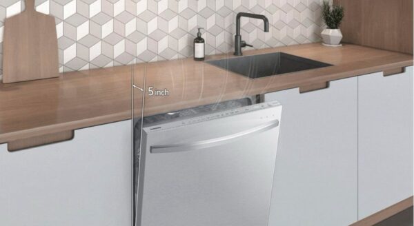 Samsung AutoRelease 24-in Top Control Smart Built-In Dishwasher With Third Rack (Stainless steel) - Image 9