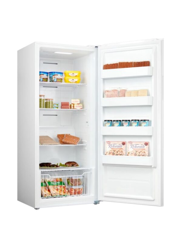 Midea 21-cu ft Garage Ready Frost-free Convertible Upright Freezer/Refrigerator (White) - Image 3