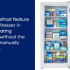 Midea 21-cu ft Garage Ready Frost-free Convertible Upright Freezer/Refrigerator (White) - Image 6