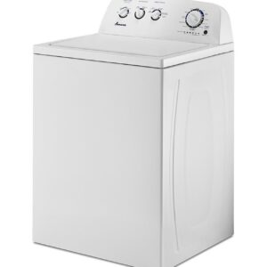 Amana 3.8-cu ft High Efficiency Agitator Top-Load Washer (White)