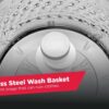 Amana 3.8-cu ft High Efficiency Agitator Top-Load Washer (White) - Image 8