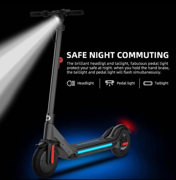 Wheelspeed Electric Scooter, WS1 PRO 35-40 Miles range &19 Mph Commuting Electric Scooter,400W Motor - Image 5
