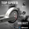 Razor Icon Electric Scooter – Up to 18 MPH, Up to 18 Miles Range, Foldable and Portable, for Adult - Image 3