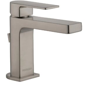 Peerless Single Handle Lav Faucet in Brushed Nickel