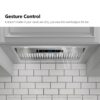IKTCH 36 inch Built-in/Insert Range Hood 900 CFM, Ducted/Ductless Convertible Duct, Stainless Steel - Image 3