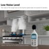 IKTCH 36 inch Built-in/Insert Range Hood 900 CFM, Ducted/Ductless Convertible Duct, Stainless Steel - Image 4
