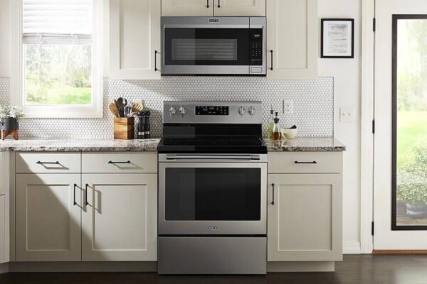 Maytag 1.7-cu ft 1000-Watt Over-the-Range Microwave (Fingerprint Resistant Stainless Steel) - Image 10