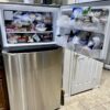 LG 24-cu ft Top-Freezer Refrigerator with Ice Maker (Printproof Stainless Steel) Garage Ready - Image 8