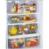 LG 24-cu ft Top-Freezer Refrigerator with Ice Maker (Printproof Stainless Steel) Garage Ready - Image 4