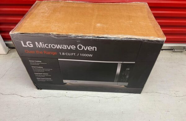 LG 1.8-cu ft 1000-Watt Smart Over-the-Range Microwave with Sensor Cooking Printproof Stainless Steel - Image 9