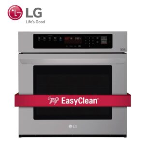 LG EasyClean 30-in Self-Cleaning Convection European Element Single Electric Wall Oven