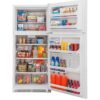 Frigidaire 20.4-cu ft Garage Ready Top-Freezer Refrigerator (White) - Image 8