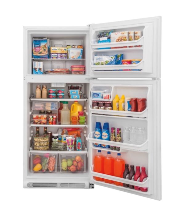 Frigidaire 20.4-cu ft Garage Ready Top-Freezer Refrigerator (White) - Image 8