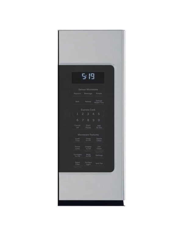 Cafe  1.9-cu ft 1000-Watt Over-the-Range Microwave with Sensor Cooking (Stainless Steel) - Image 3