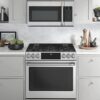 Cafe  1.9-cu ft 1000-Watt Over-the-Range Microwave with Sensor Cooking (Stainless Steel) - Image 4