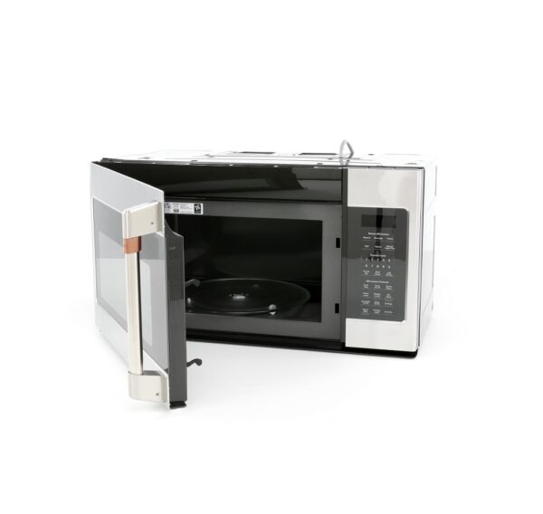 Cafe  1.9-cu ft 1000-Watt Over-the-Range Microwave with Sensor Cooking (Stainless Steel) - Image 6
