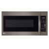 LG EasyClean 2-cu ft 1000-Watt Over-the-Range Microwave with Sensor Cooking (Black Stainless Steel) - Image 2