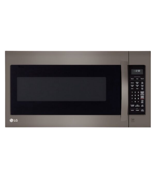 LG EasyClean 2-cu ft 1000-Watt Over-the-Range Microwave with Sensor Cooking (Black Stainless Steel) - Image 2