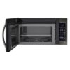 LG EasyClean 2-cu ft 1000-Watt Over-the-Range Microwave with Sensor Cooking (Black Stainless Steel) - Image 3