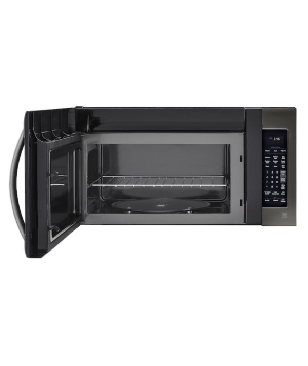 LG EasyClean 2-cu ft 1000-Watt Over-the-Range Microwave with Sensor Cooking (Black Stainless Steel) - Image 3
