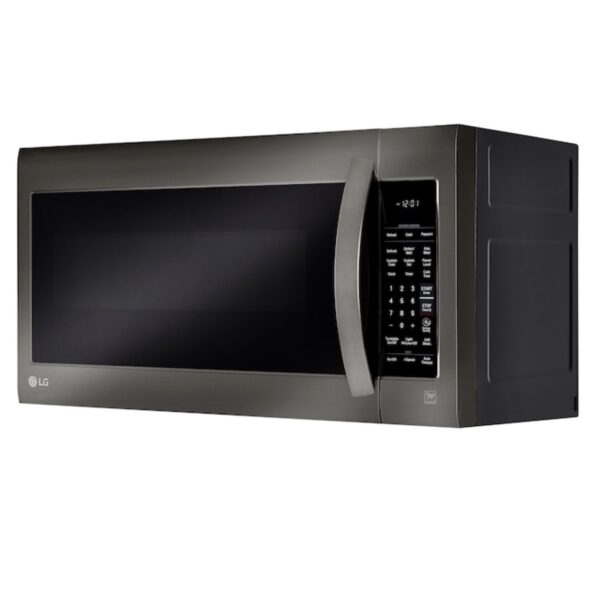 LG EasyClean 2-cu ft 1000-Watt Over-the-Range Microwave with Sensor Cooking (Black Stainless Steel) - Image 8