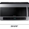 Samsung 2.1-cu ft 1000-Watt Over-the-Range Microwave with Sensor Cooking ( Stainless steel) - Image 2